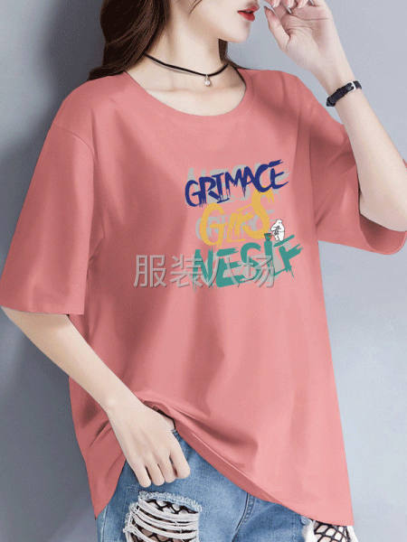 女装短袖衫尾货新款做-第6张图片