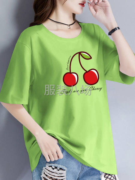 女装短袖衫尾货新款做-第4张图片