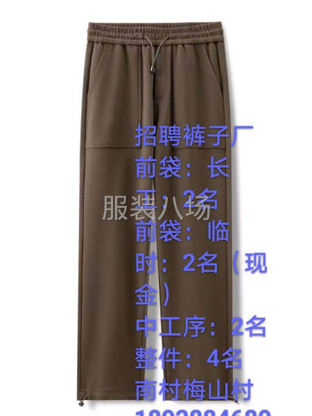 專業褲子，前袋2名，整件2名-第2張圖片