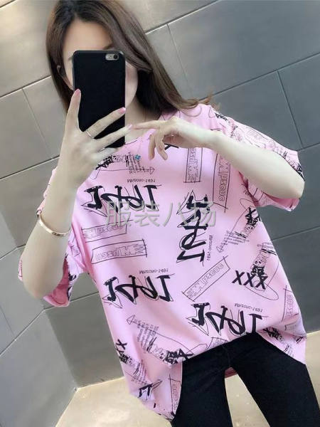 纯棉全花女短袖多款靓货-第3张图片