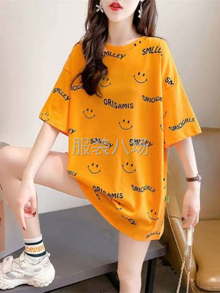 印花女装短袖多款靓货-第4张图片