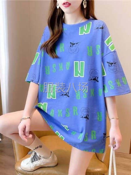 印花女装短袖多款靓货-第3张图片