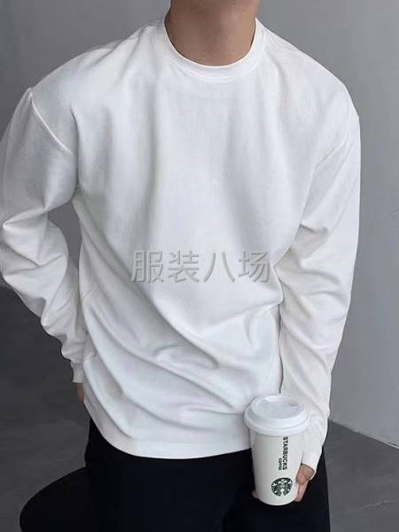 『男装.干版长袖体恤』-第4张图片