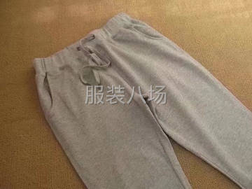 undefined - 『女装.拉夏贝尔毛圈卫裤』单款两色 - 图1