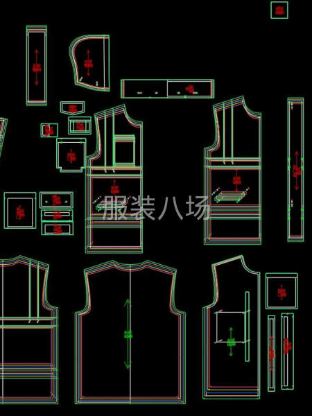 服装打版制版，服装打样。裁剪面料排版电子版-第2张图片