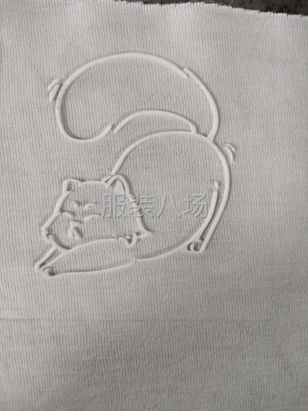 凹凸压花，压胶，压皱，进口Pu刻字模，无缝拉链口袋，厚板压花-第9张图片