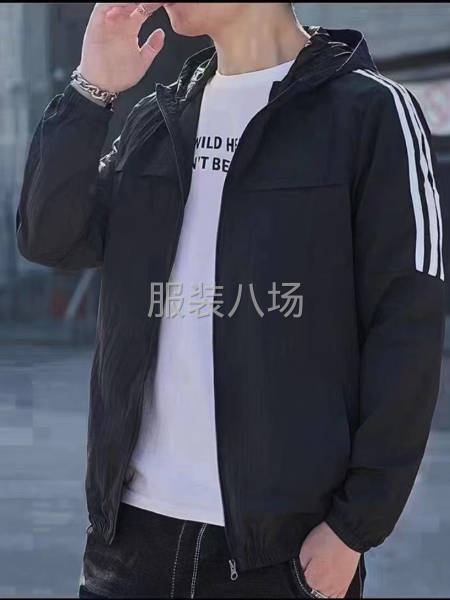 『男装.三道杠防晒衣』-第1张图片