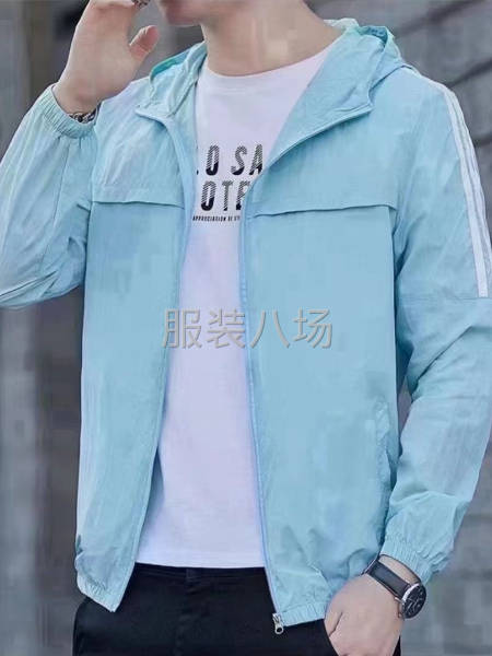 『男装.三道杠防晒衣』-第3张图片