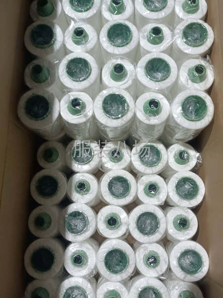 402黑白缝纫线线，针织跨边码边平车手工制衣专用线，不断线，-第4张图片