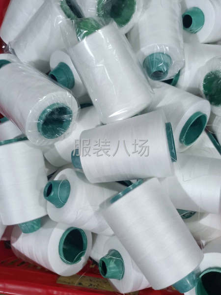 402黑白缝纫线线，针织跨边码边平车手工制衣专用线，不断线，-第2张图片
