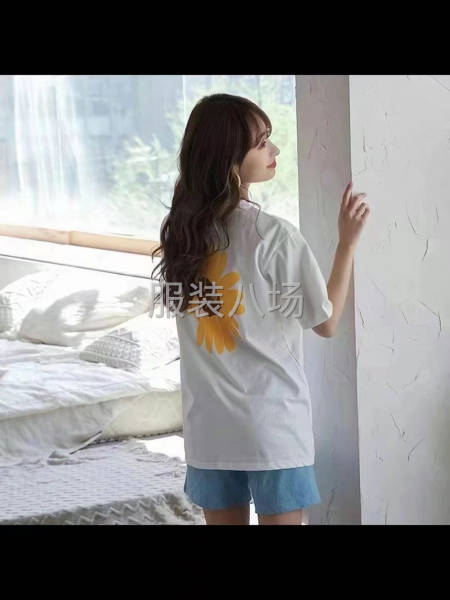 『男女装.纯棉T恤』大版型 大印花-第5张图片