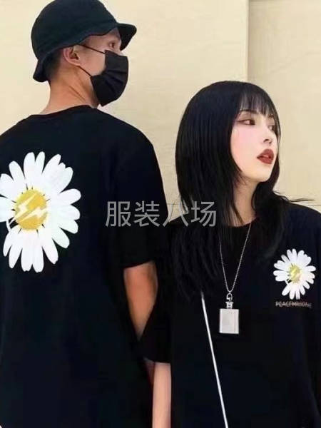 『男女装.纯棉T恤』大版型 大印花-第4张图片