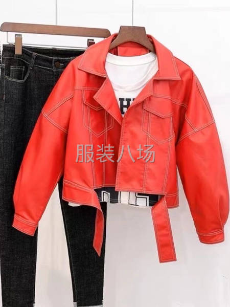 女装气质皮衣外套-第5张图片