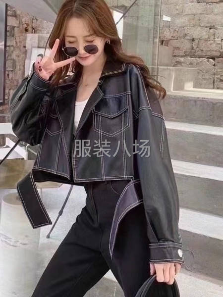 女装气质皮衣外套-第2张图片