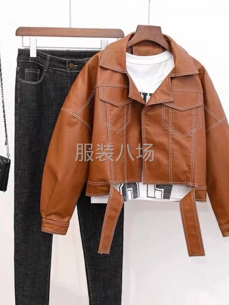 女装气质皮衣外套-第4张图片