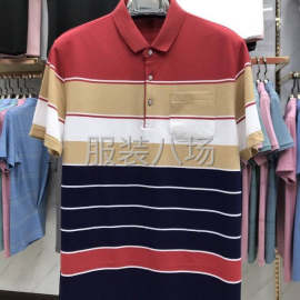 undefined - 男装翻领短袖尾货多款新款式 - 图4