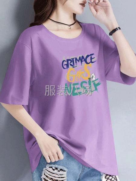 女装短袖t恤尾货处理批发-第6张图片