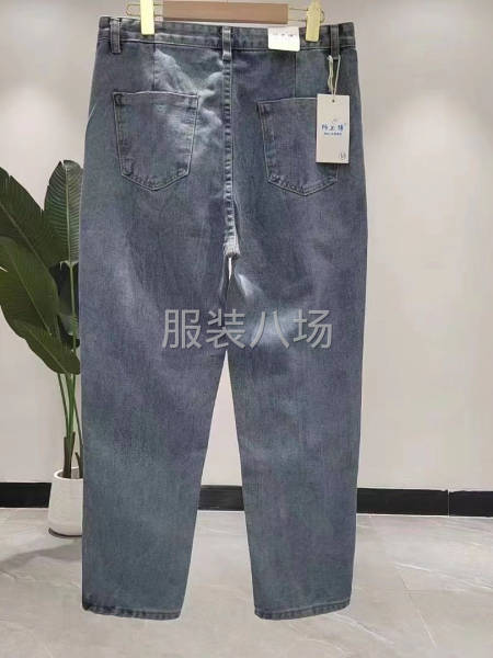 『女装.宽松直筒牛仔裤』-第4张图片