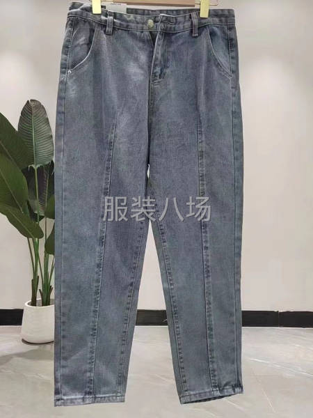 『女装.宽松直筒牛仔裤』-第3张图片