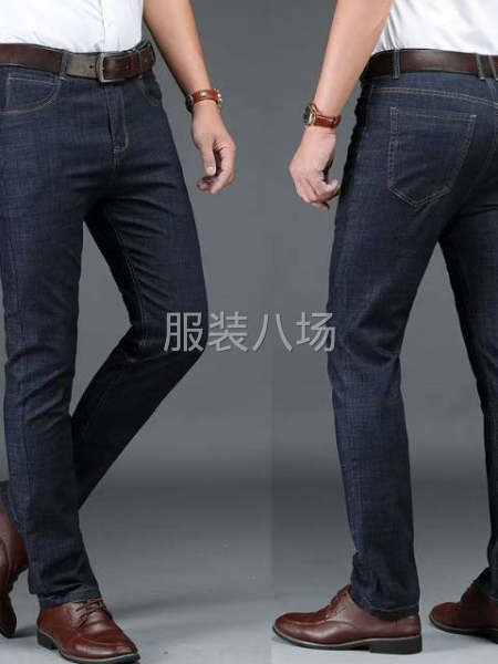 弹力男装牛仔裤尾货靓款-第4张图片