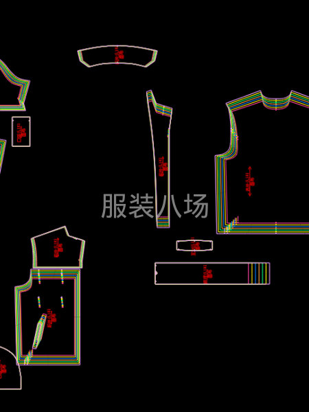 服装打版     裁剪排版，制作样衣-第6张图片