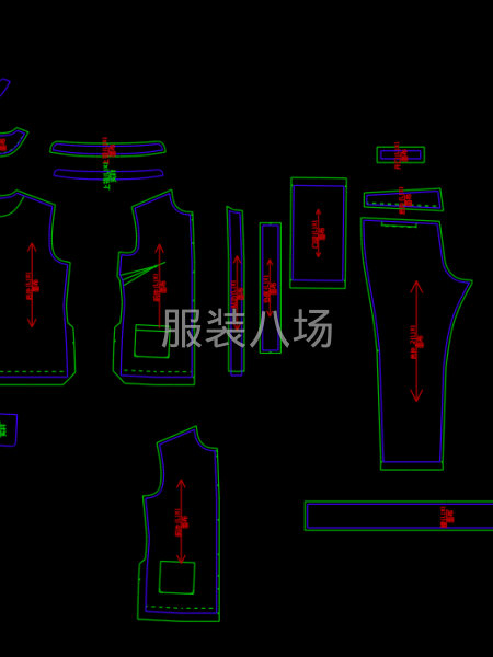 服装打版     裁剪排版，制作样衣-第1张图片