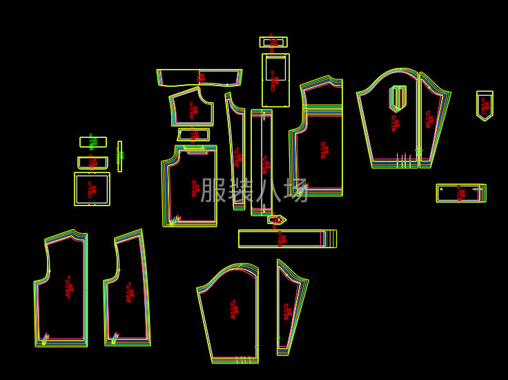 服装打版     裁剪排版，制作样衣-第3张图片