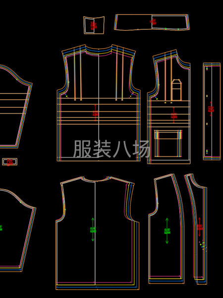 服装打版     裁剪排版，制作样衣-第4张图片