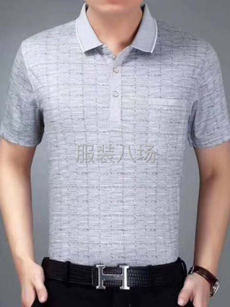 男装冰丝短袖老年靓货-第3张图片