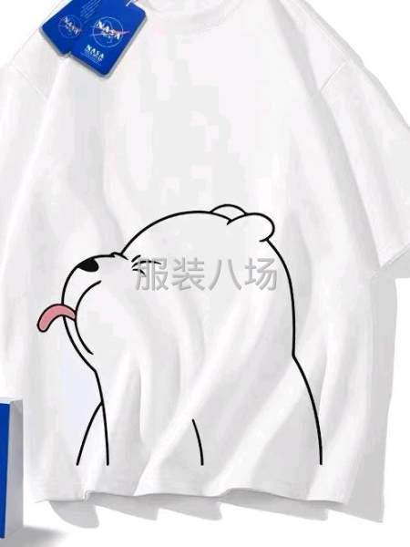 純棉短袖短褲，百分百純棉，放心賣，-第2張圖片