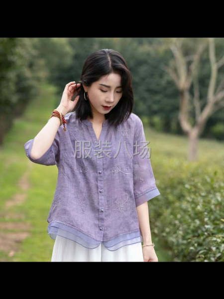 1500件女装/棉麻外发-第2张图片