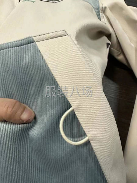 『男装.休闲连帽外套』单款三色 骑兵斜面料-第4张图片