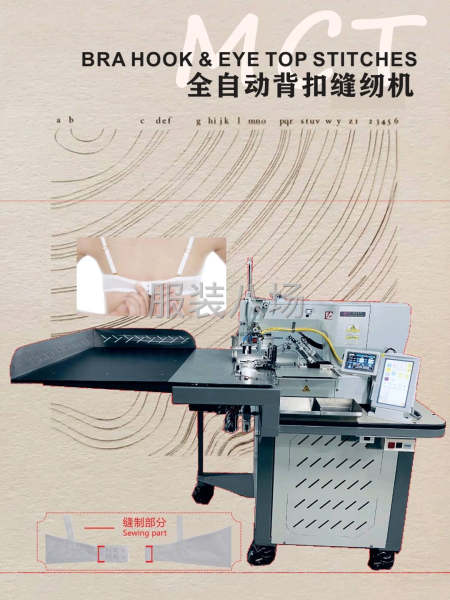 全自動智能背扣機，勾圈機，全自動扭門機，鎖眼機-第1張圖片