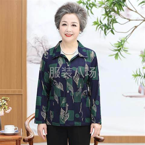 老年阿婆长袖衫批发-第3张图片