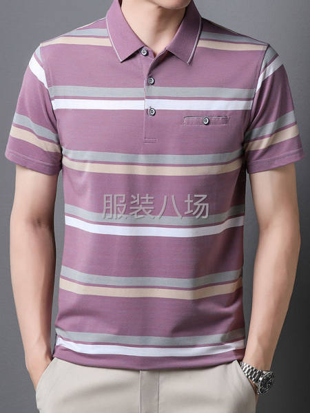 纯棉男士翻领短袖尾货处理-第4张图片