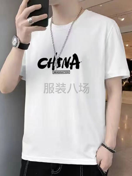 纯棉跑量男装短袖新做款式-第6张图片