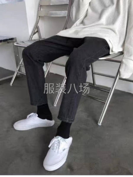 『男装.纯棉牛仔裤』单款单色 版型好-第2张图片