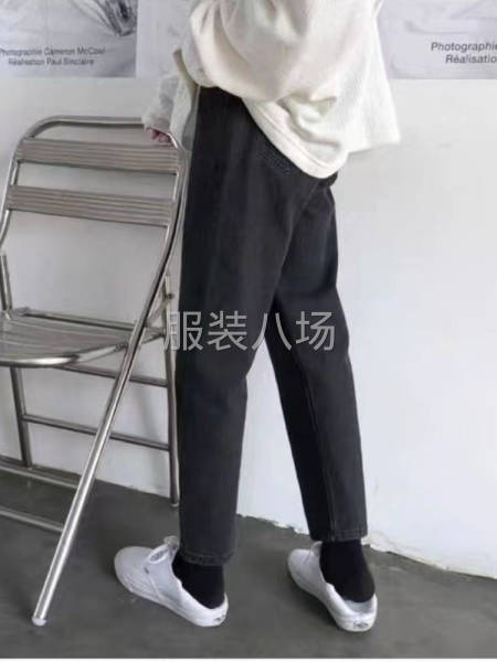 『男装.纯棉牛仔裤』单款单色 版型好-第4张图片