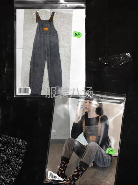 批发牛仔背带裤2500件-第4张图片
