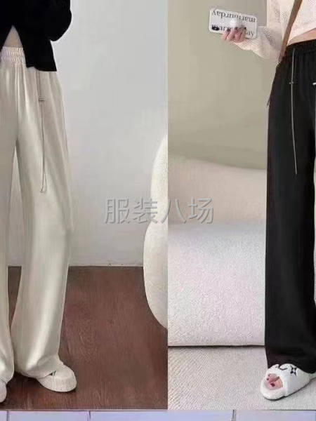【女装】新爆款奶油阔腿裤-第1张图片