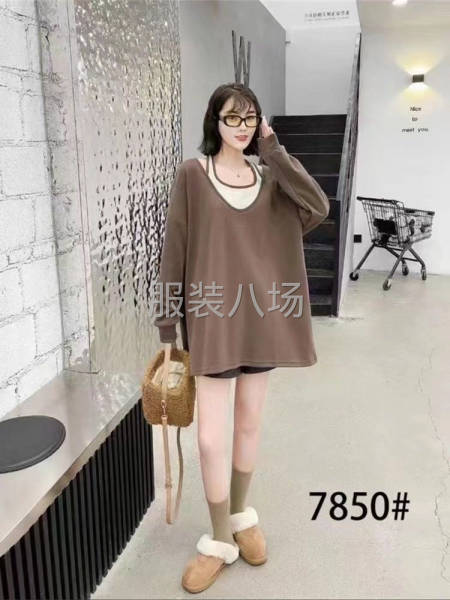 【女裝】胖MM寬松衛(wèi)衣整款-第4張圖片