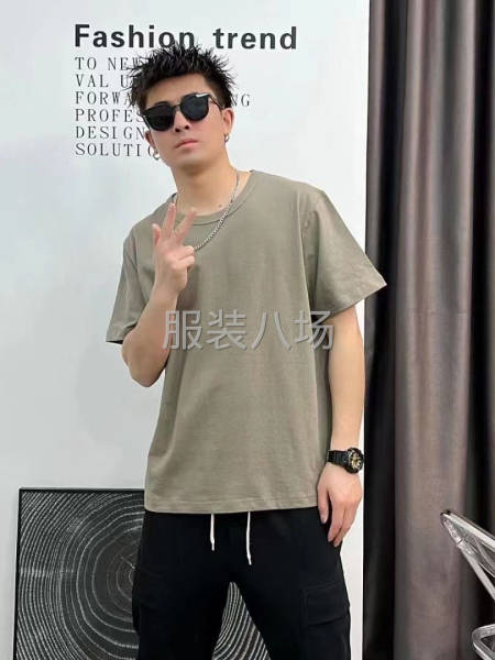【男女装】纯棉大版T恤整款 纯棉200克-第3张图片