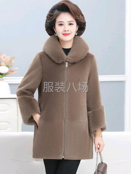 专业加工金貂绒，银兰貂男女装裘皮皮毛一体，两面穿，里布系列-第6张图片