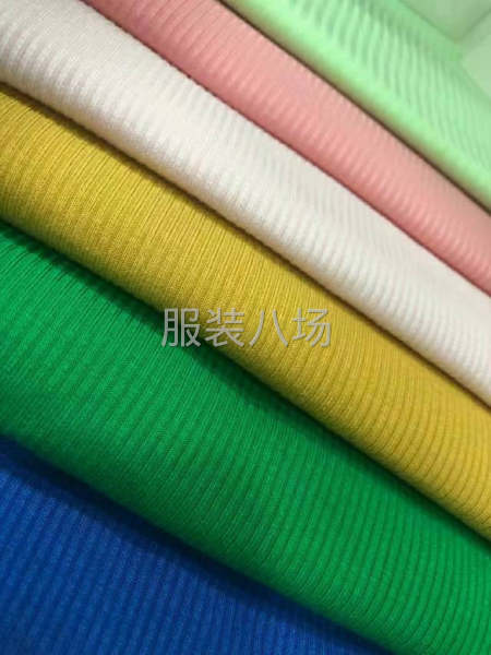厂家直销 人棉打底 1*1  2*2 法国细罗纹-第5张图片