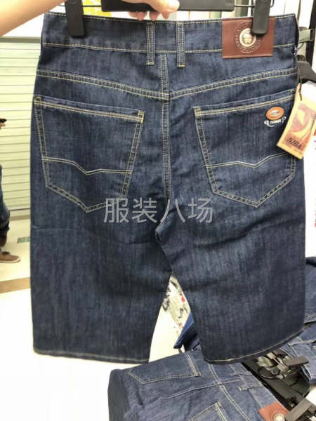 男装牛仔中裤新款靓款-第5张图片
