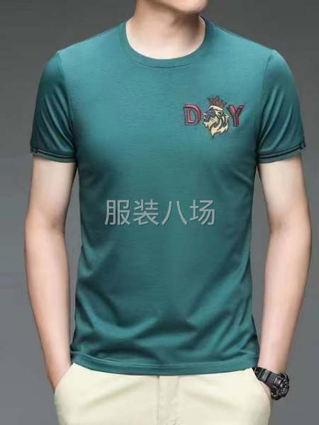 纯棉潮流版圆领短袖T恤-第7张图片