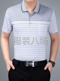 undefined - 男装冰丝短袖衫老年款 - 图5