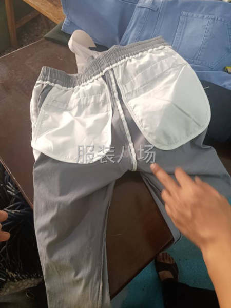 专业生产休闲裤。松紧腰，手工腰，贴贷款-第5张图片
