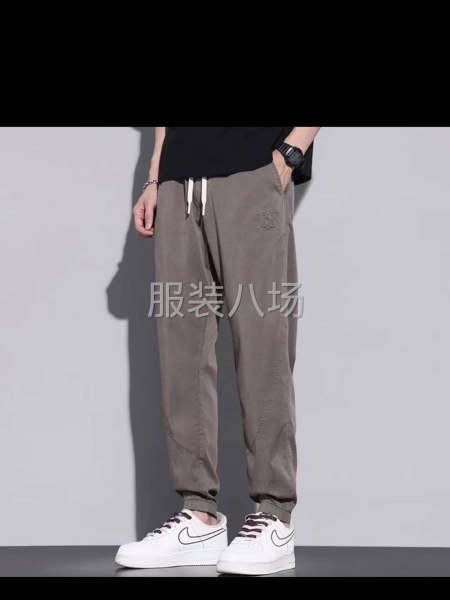 专业生产休闲裤。松紧腰，手工腰，贴贷款-第1张图片