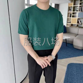undefined - 【男装】针织T恤整款 简约百搭款 - 图2